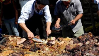 festival del asado con cuero de lascano