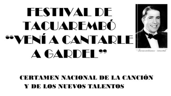 festival veni a cantarle a gardel tacuarembo